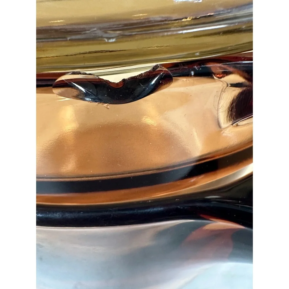 Visions by‎ Corning Amber Glass Double Boiler Set V-1.5-B 1.5L France 3 Piece
